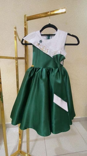 فستان اليوم الوطني للبنات – تصميم أنيق