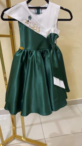 فستان اليوم الوطني للبنات – تصميم أنيق