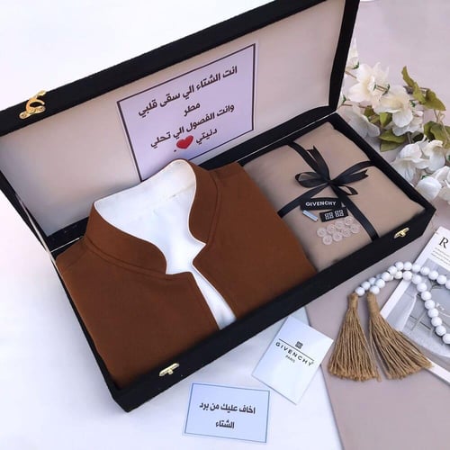 بوكس ملكي شتوي سديري مع قماش - عدة الوان