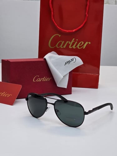 نظارة كارتير رجالي بيضاوي - الإصدار الأكثر طلباً م...