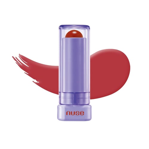nuse color care lipbalm 03 so red