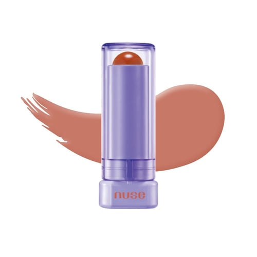 nuse color care lipbalm 01 french nude