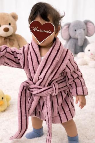 Striped Baby Robe
