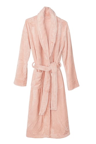 Cozy Pink Long Robe