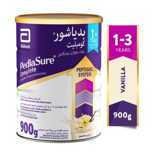 بدياشور حليب أطفال غذاء تكميلي بالفانيلا 900 جم