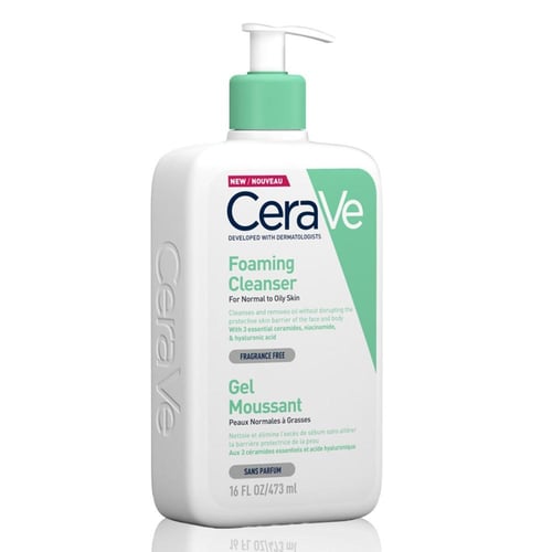 Cerave Foaming Cleanser 473 ml سيرافي غسول رغوي 47...