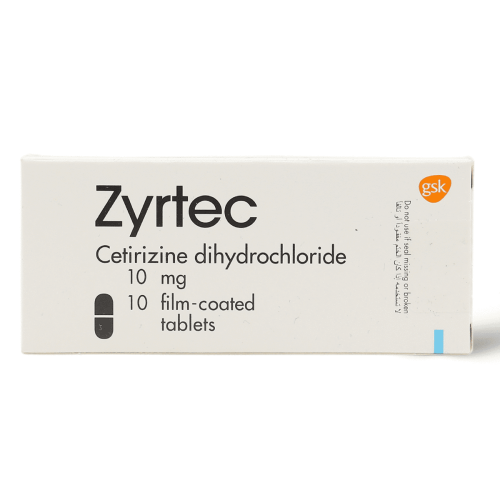 Zyrtec 10mg 10 tablets