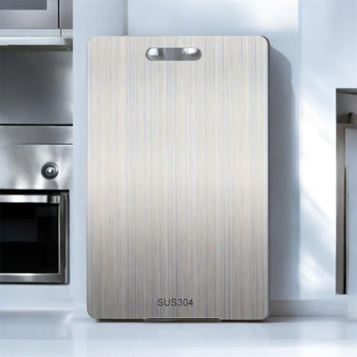 "لوح تقطيع مقاوم للصدأ: متين وآمن للطعام"