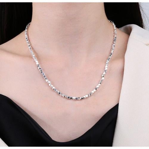 سلسال الفضة المكسرة فضه 925s