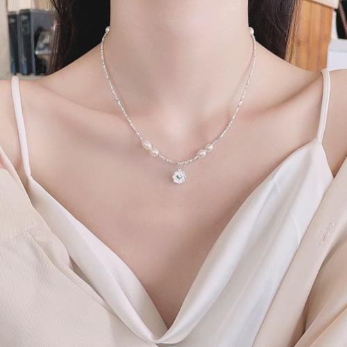 سلسال القلب واللؤلؤ فضه 925s