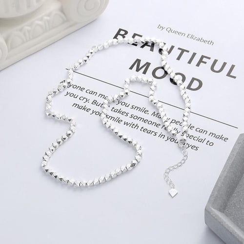 سلسال الفضة المكسرة فضه 925s