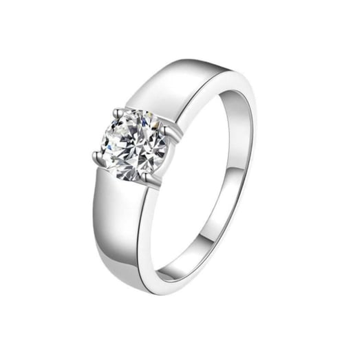 خاتم نسائي فضه 925s مقاس قابل للتعديل