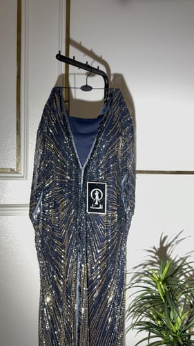 فستان سهره كحلي