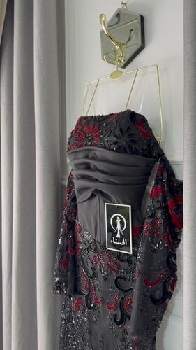 فستان سهره اسود راقي