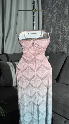 فستان سهره انيق لونين