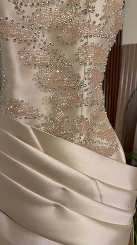 فستان سهره بيج