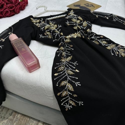 فستان سهره مطرز يدوي