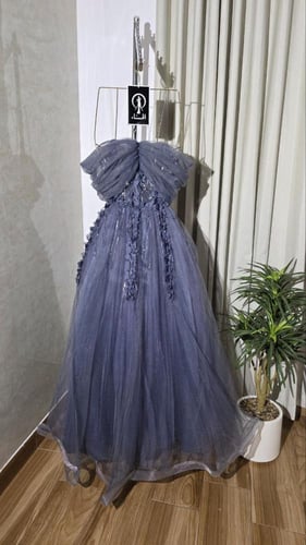 فستان كحلي سهره