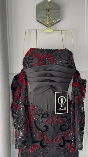 فستان سهره اسود راقي