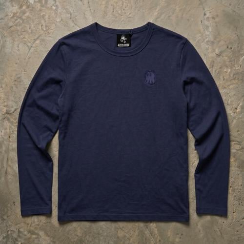 LONG-SLEEVE NAVY-BLUE
