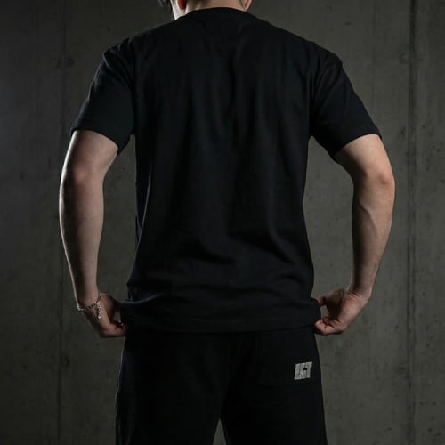 BLACK TEE - GHOST AHEAD