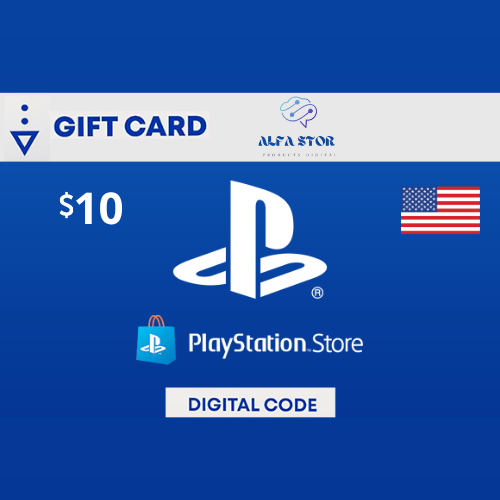 بطاقات بلايستيشن - المتجر الأمريكي 10 دولار