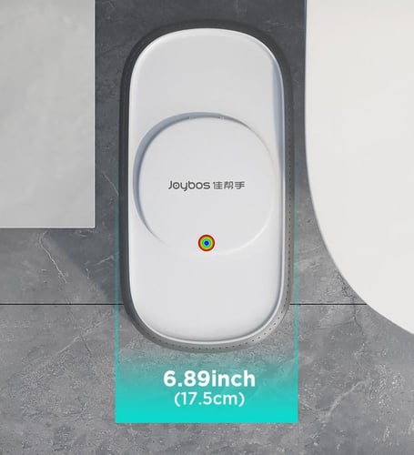 سلة مهملات أنيقة بفتحة صغيرة مع خاصية تمدد الكيس ا...