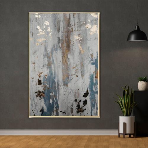 لوحة قماشية بتصميم مودرن مع برواز مجوف