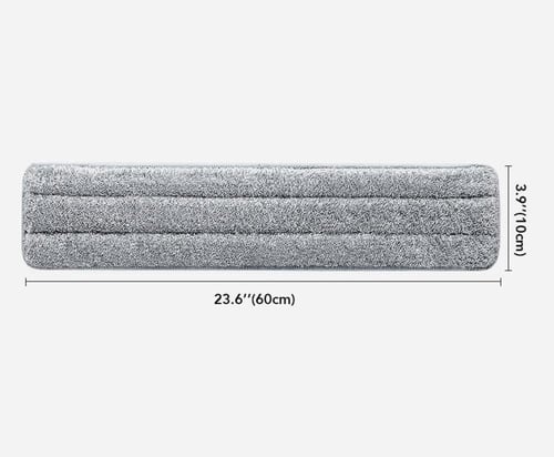 بطانة تنظيف من المايكرو فايبر طول 60 سم وعرض 9 سم