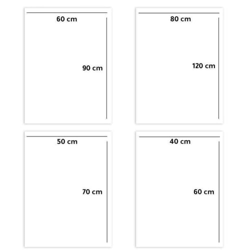 لوحة قماشية مطبوعة - بتصميم مودرن مع برواز مجوف