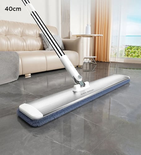 ممسحة مسطحة حجم متوسط بطول 40 سم وعرض 9 سم