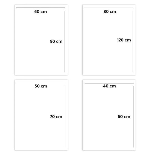 لوحة قماشية بتصميم تجريدي مع برواز مجوف