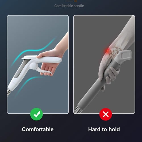 ممسحة مسطحة مع خاصية رش الماء