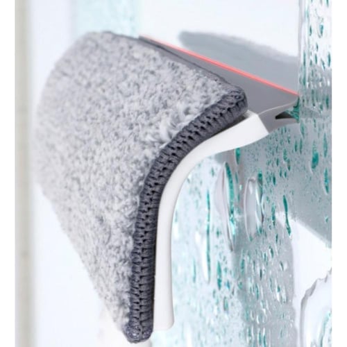 ممسحة للزجاج 2 في 1 تنظيف وكشط الماء