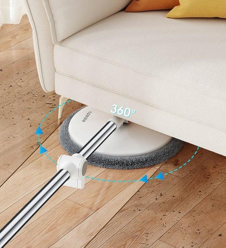 ممسحة ذكية بتقنية فصل الماء النظيف عن المتسخ الاصد...