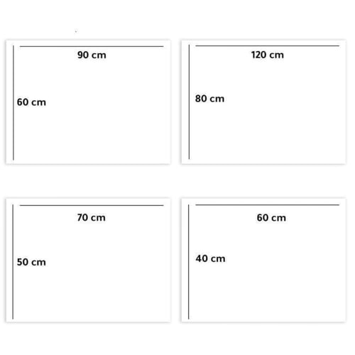 لوحة قماشية - بتصميم إسلامي مع برواز مجوف