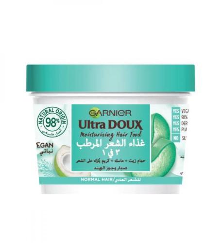 غارنييه ماسك شعر هير فود 3 في 1 390 مل صبار و جوز...