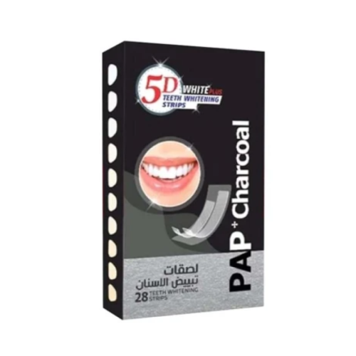 فايف دي وايت بلس لصقات تبييض الاسنان 28 لصقة
