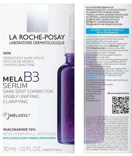 لاروش بوزيه سيروم ميلا بي 3 للبقع الداكنة 30 مل