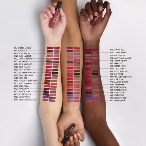 احمر شفاه سائل كريمي ليب ستين 76 بليز أوف جلوري من...