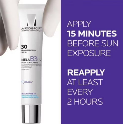 لاروش بوزيه واقي شمس يومي ميلا بي3 للوجه بعامل حما...