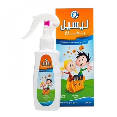 بخاخ ضد القمل والصئبان مع مشط للأطفال من ليسيل - 1...