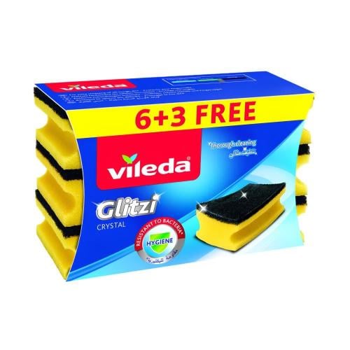 Filida dishwashing sponge, Crystal Gel 6+3 free
