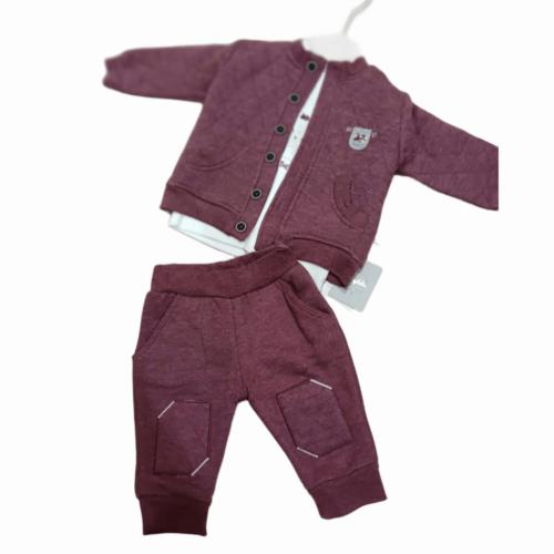 بدله ولادي مكونه من 3 قطع شتوي