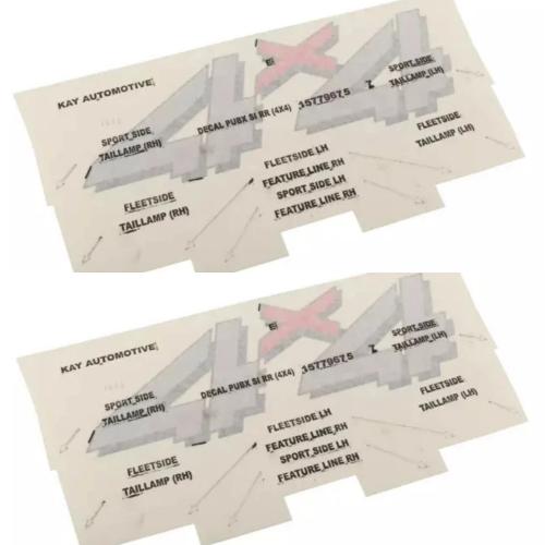 طقم علامات امريكية 4x4 2000-2006