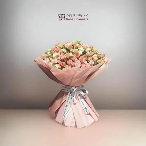 باقة من الزهور الطبيعية