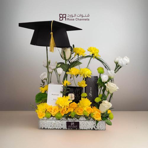 باقة ورد أصفر