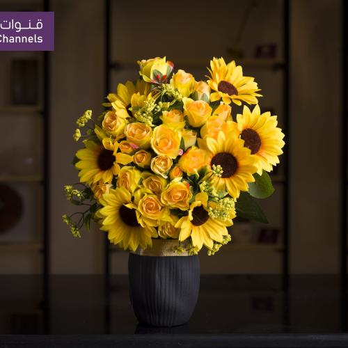 ورد عباد الشمس صناعي - RA001