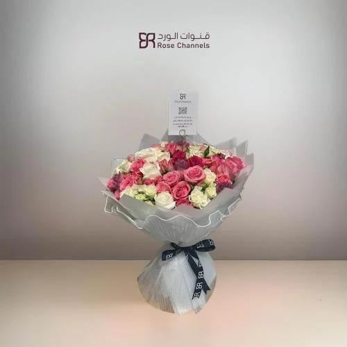 باقة زهور طبيعية