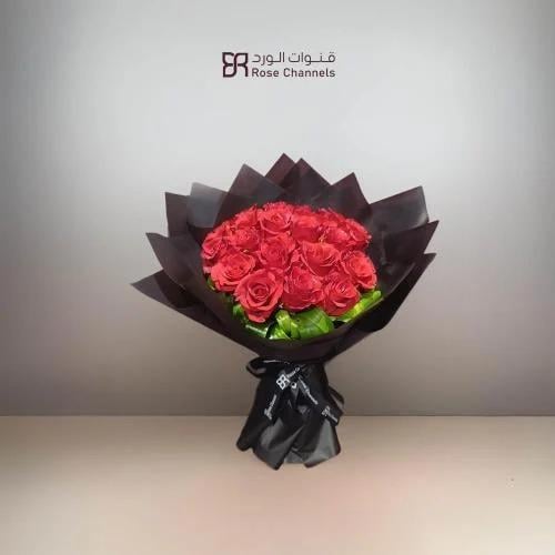 باقة ورد احمر